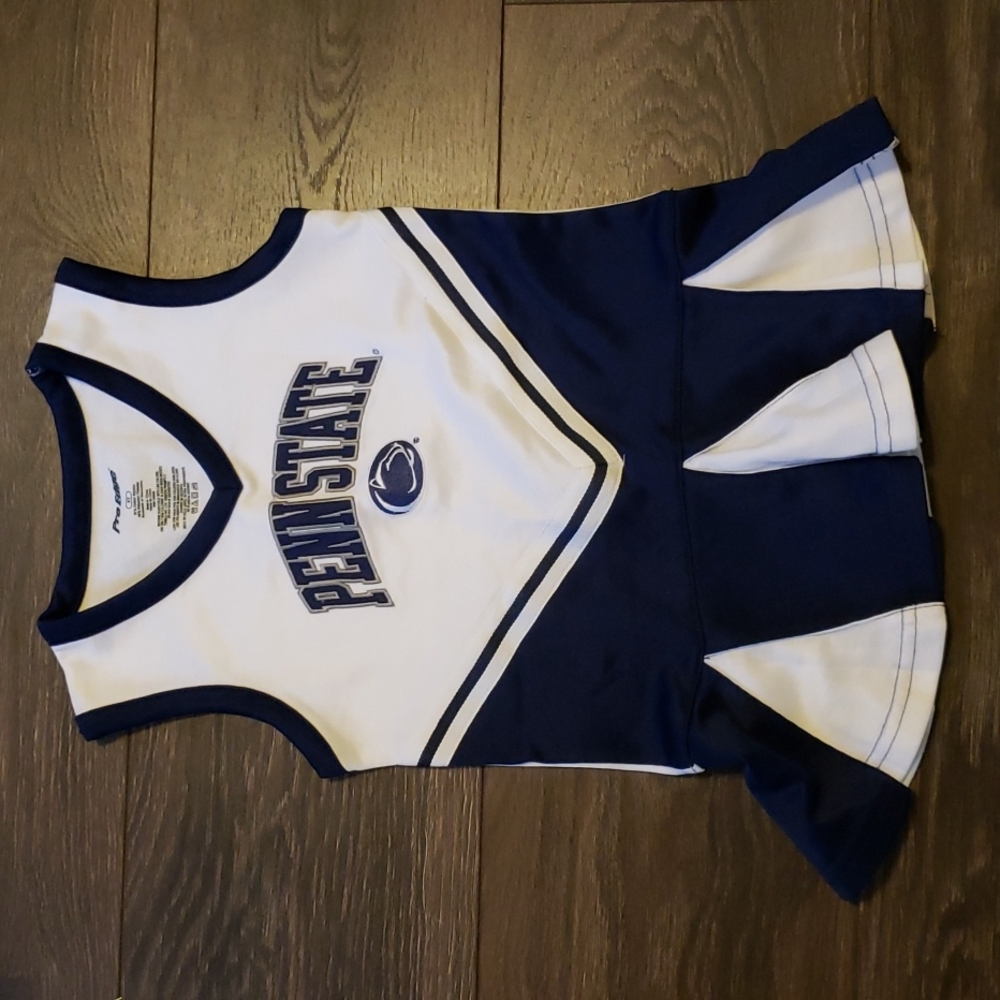 Pro Edge Navy and White Kids Dress